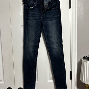 American Eagle Outfitters Dark Blue Skinny Jeans